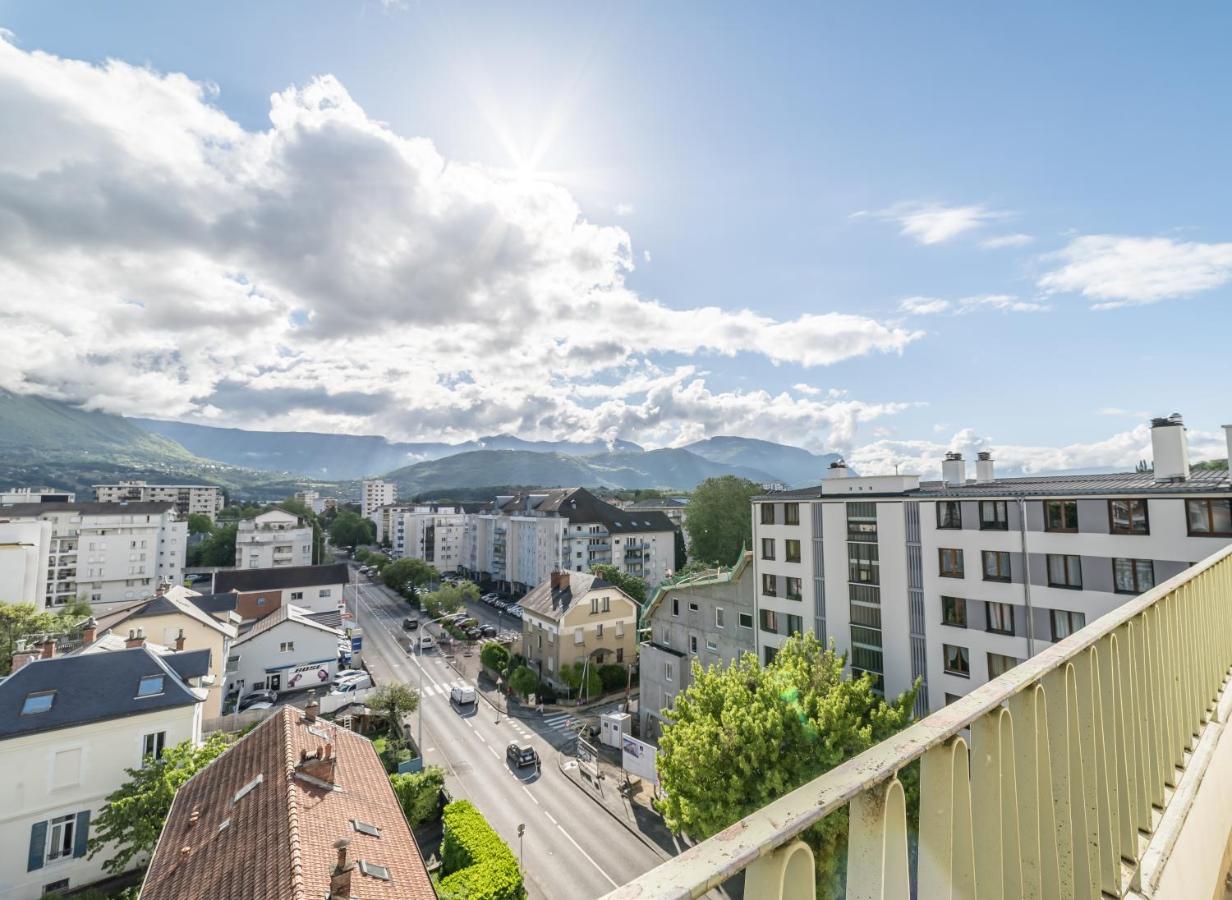 Appartement Vue sensationnelle - Wifi fibre - Arrivée autonome à Chambéry Extérieur photo