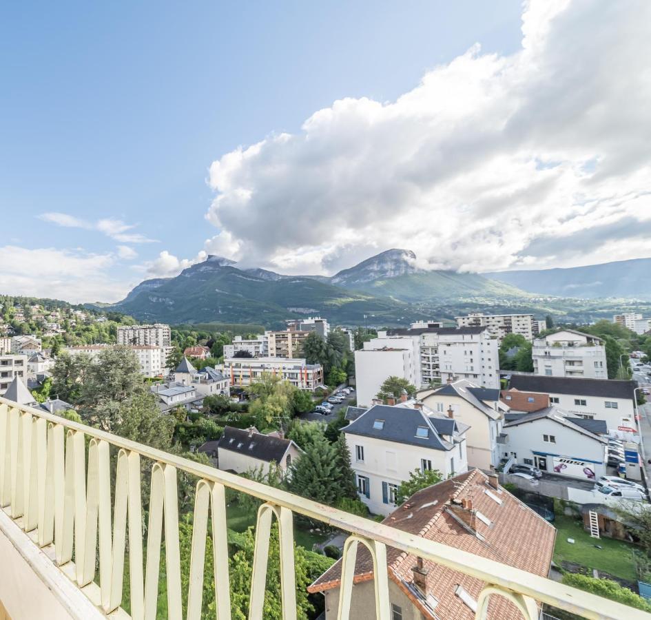 Appartement Vue sensationnelle - Wifi fibre - Arrivée autonome à Chambéry Extérieur photo