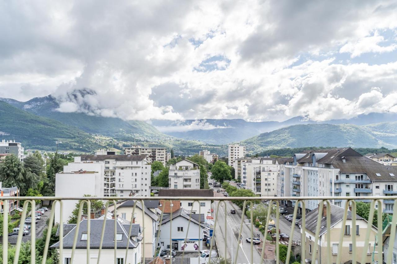 Appartement Vue sensationnelle - Wifi fibre - Arrivée autonome à Chambéry Extérieur photo