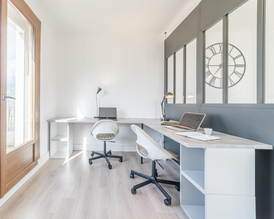 Appartement Vue sensationnelle - Wifi fibre - Arrivée autonome à Chambéry Extérieur photo